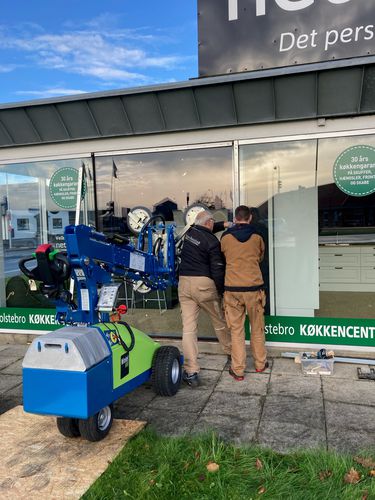 Robot de pose de vitrage automoteur - Winlet 600 - GMV Handling A/S