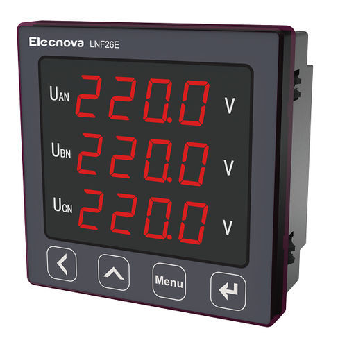 Voltmètre numérique - LNF22E/26E - Jiangsu Sfere Electric Co.,Ltd. - monté sur panneau / monophasé