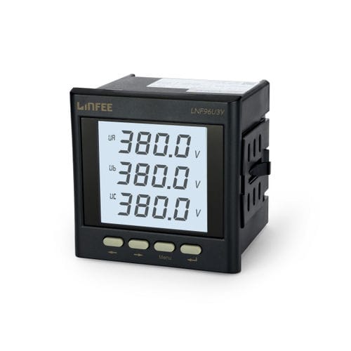 Voltmètre numérique - LNF96U3Y-C - Jiangsu Sfere Electric Co.,Ltd. - monté sur panneau / DC / AC