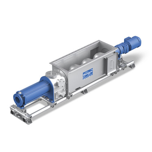 Pompe à vis excentrée - BIO-MIX - WANGEN PUMPS - à boue / avec moteur électrique / auto-amorçante