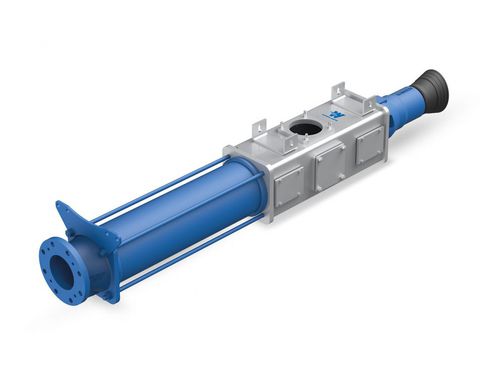 Pompe à vis excentrée - GL-F  - WANGEN PUMPS - à boue / électrique / auto-amorçante