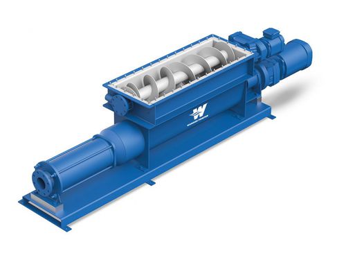 Pompe à vis excentrée - KL-RUE - WANGEN PUMPS - à boue / avec moteur électrique / auto-amorçante