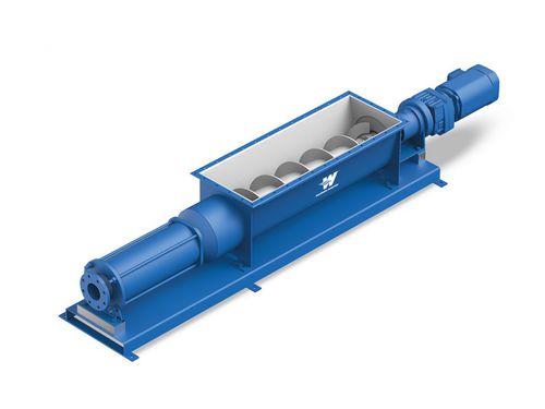 Pompe à vis excentrée - KL-R - WANGEN PUMPS - pour produits alimentaires / avec moteur électrique / auto-amorçante