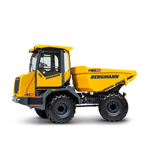 Dumper à roues - C810 - bergmann-dumper - diesel / à déchargement par l'arrière / à benne pivotante