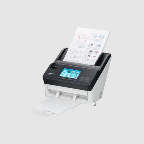Numériseur de documents couleur - KV-N1058X - Panasonic Business Communication - à grande vitesse / tactile / médical