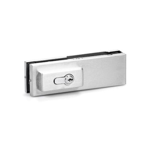 Serrure à clé - PL 50 RD - Geze GmbH - pour porte à battant / de vitrine / en acier inoxydable