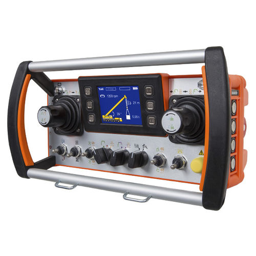 Radiocommande - spectrum D - HBC-radiomatic - à joystick / avec interrupteur à levier / à commutateur rotatif