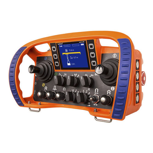 Radiocommande - technos 2 - HBC-radiomatic - à joystick / avec interrupteur à levier / à commutateur rotatif