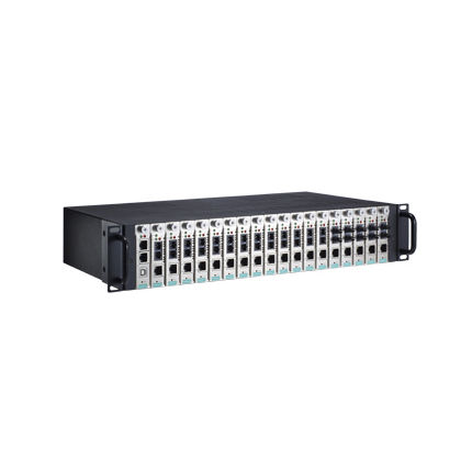 Châssis rackable - TRC-2190 series - Moxa Europe - 19" / industriel