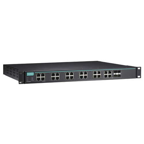 Commutateur Ethernet administrable - IKS-G6824 series - Moxa Europe - 24 ports / gigabit / de niveau 3
