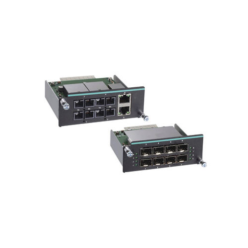 Commutateur Ethernet administrable - IM-6700 series - Moxa Europe - 8 ports / série / de fibre optique