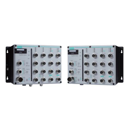 Commutateur Ethernet administrable - EN 50155 16/16+2G-port - Moxa Europe - 16 ports / gigabit / de niveau 3