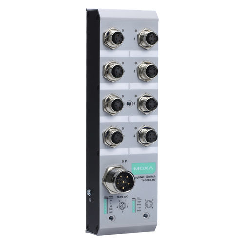 Commutateur Ethernet non administrable - TN-5308 series - Moxa Europe - 8 ports / compact / ultra robuste