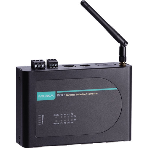 Ordinateur embarqué - W341 - Moxa Europe - ARM9 / Ethernet / Linux
