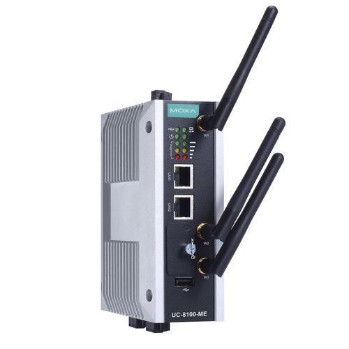Ordinateur embarqué - UC-8100-ME-T Series - Moxa Europe - ARM Cortex-A8 / Mini PCIe / USB