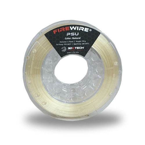 Filament PSU pour imprimante 3D - Firewire® - 3DXtech - 1,75 mm / jaune / résistant aux chocs