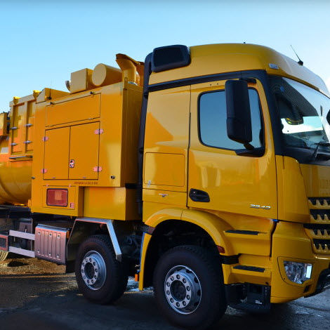 Camion aspirateur - CENTURION™ LN - DISAB Vacuum Technology - à 4 essieux / à moteur diesel