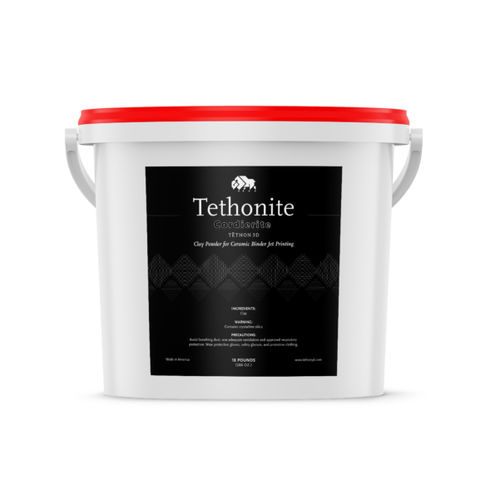 Poudre pour imprimante 3D céramique - Tethon3D