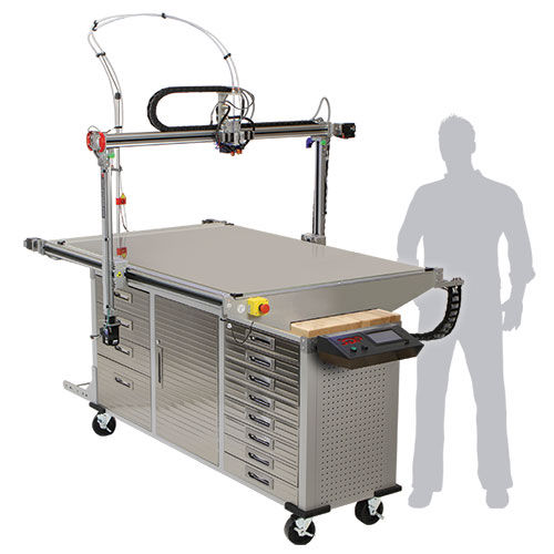 Imprimante 3D PLA - 400 Series Workbench Xtreme - 3D platform - pour prototypage / FFF / à roulettes