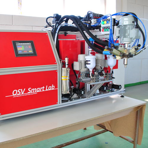 Unité de mélange et dosage de résines - SmartLab 3K - OSV - de liquides / pour mousses PU / avec pompe à engrenages