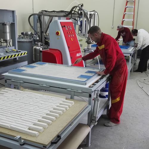 Ligne de production pour panneaux muraux décoratifs - OSV