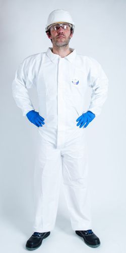 Combinaison de travail - WeePro Col ® - Weesafe - de type 5/6 / en tissu microporeux / pour l'industrie chimique