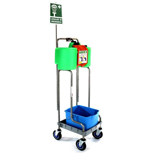 Douche oculaire portable - 6684 - EPITECNICA EUROPA, S.L. - mobile / en plastique / avec réservoir