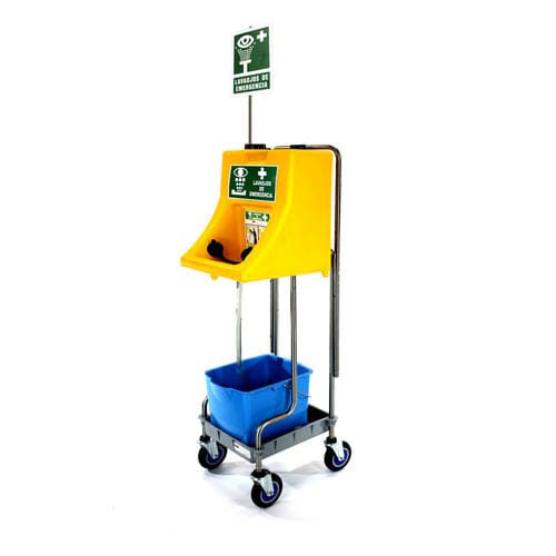 Douche oculaire portable - 6684-DW397 - EPITECNICA EUROPA, S.L. - mobile / en plastique / avec réservoir