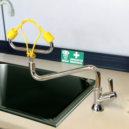 Douche oculaire montée sur banc - 6020EVO - EPITECNICA EUROPA, S.L. - pour laboratoire