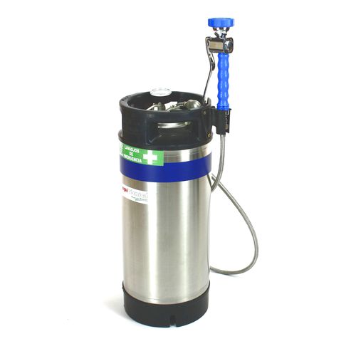 Douche de sécurité portable - 6060EVO - EPITECNICA EUROPA, S.L. - pour environnement dangereux / d'intérieur / d'extérieur