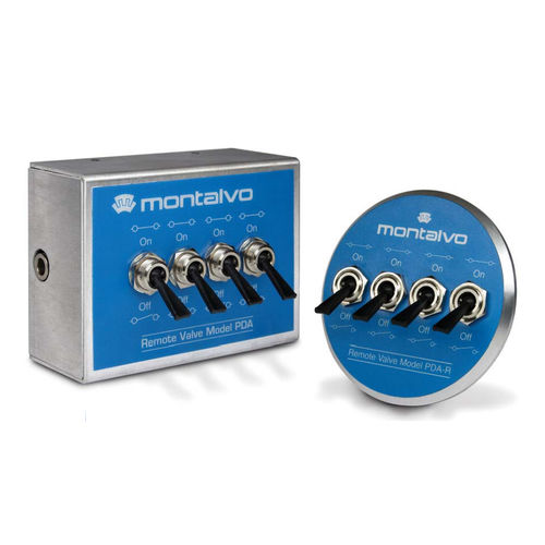 Vanne à commande pneumatique - PDA - MONTALVO - de régulation
