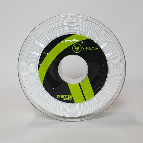 Filament PETG pour imprimante 3D - PETV1134  - Volumic - 1,75 mm / 2,85 mm / blanc