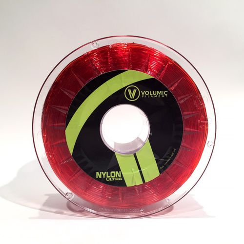 Filament en Nylon pour imprimante 3D - NYLV436  - Volumic - 1,75 mm / 2,85 mm / rouge