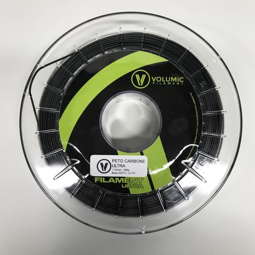 Filament PETG pour imprimante 3D - SPEC1097  - Volumic - 1,75 mm / noir / renforcé de fibre de carbone