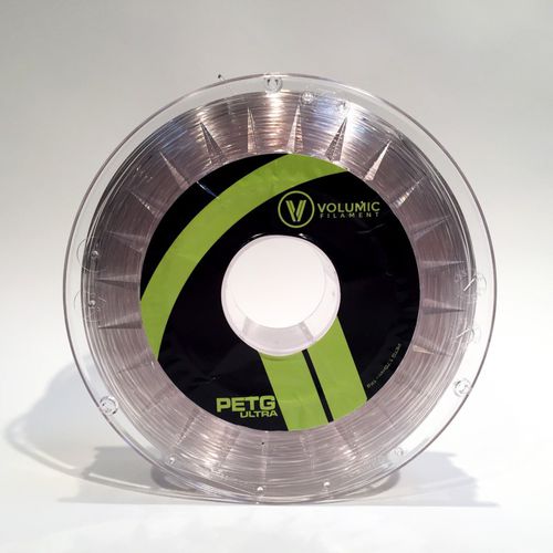 Filament PETG pour imprimante 3D - PETV569  - Volumic - 1,75 mm / 2,85 mm / transparent