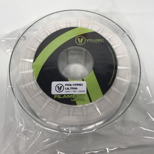 Filament PP pour imprimante 3D - SPEC975  - Volumic - blanc / transparent
