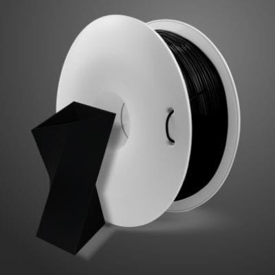 Filament ABS pour imprimante 3D - Fiberlogy - 1,75 mm / noir / résistant aux chocs