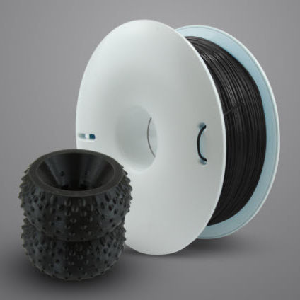 Filament PLA pour imprimante 3D - FIBERFLEX 40D - Fiberlogy - 1,75 mm / 2,85 mm / noir