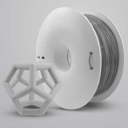 Filament HIPS pour imprimante 3D - Fiberlogy - 1,75 mm / gris / durable