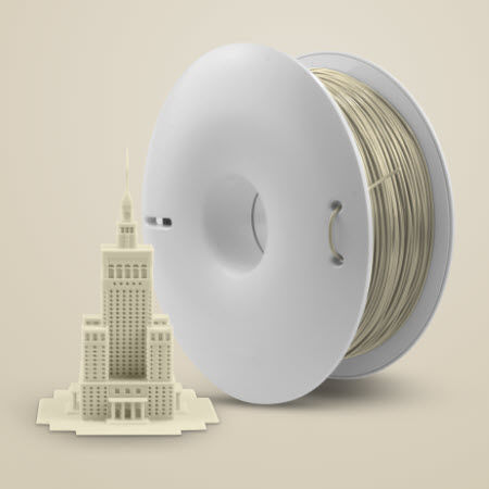 Filament PLA pour imprimante 3D - Fiberlogy - 1,75 mm / 2,85 mm / blanc
