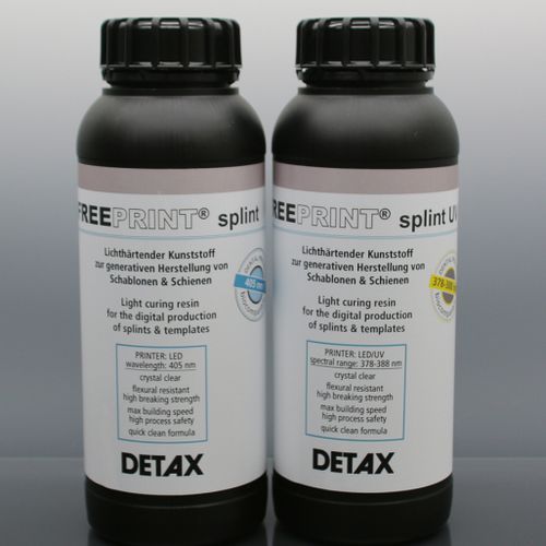 Résine d'impression 3D en polymère - Freeprint® splint series - DETAX - dentaire / médicale
