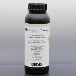 Résine d'impression 3D en polymère - Freeprint® temp series - DETAX - beige / dentaire / médicale