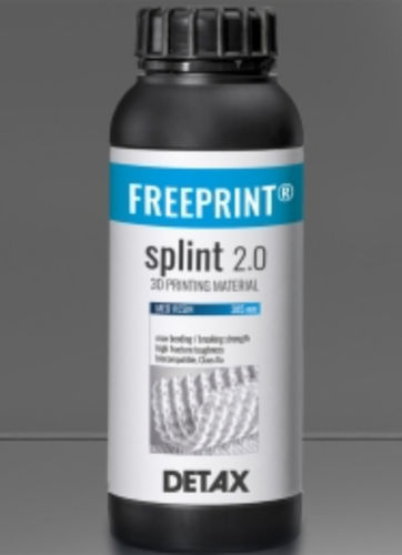 Résine d'impression 3D dentaire - FREEPRINT® splint 2.0 385 - DETAX - médicale