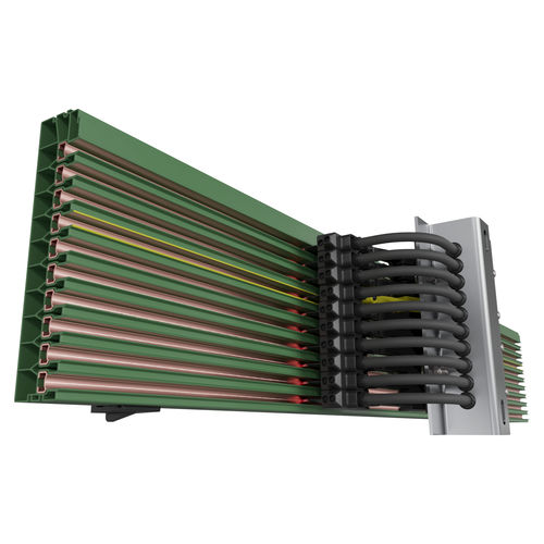 Rail conducteur compact - VKS10 - VAHLE - en PVC / en cuivre / isolé