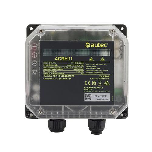 Récepteur compact - ACRH11 - Autec Safety Radio Remote Control - pour télécommande