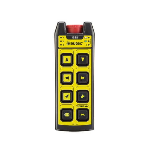 Radiocommande - A8/A8B - Autec Safety Radio Remote Control - à boutons / à boutons configurables / pour véhicules