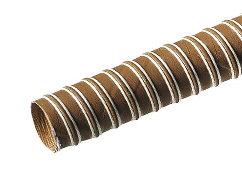 Gaine de ventilation flexible - SILDUCT 2S - IPL SPA - en fil métallique / en tissu de verre enduit silicone / pour ventilation
