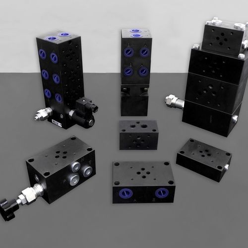 Manifold en fonte - EUROFLUID HYDRAULIC SRL - multivoie / pour applications hydrauliques / pour électrovanne