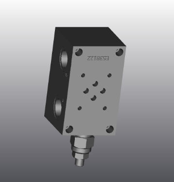 Bloc foré hydraulique 4 voies - ES3B12Z - EUROFLUID HYDRAULIC SRL - en fonte / Cetop 3