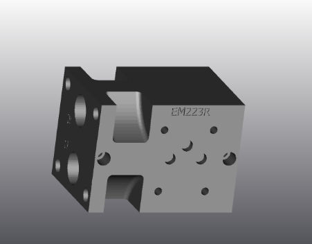 Bloc foré hydraulique multivoie - EM223R - EUROFLUID HYDRAULIC SRL - en fonte / Cetop 3